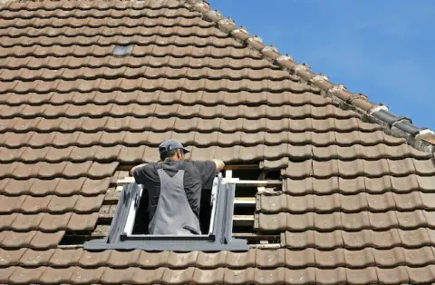 Pose de velux - Chaleins